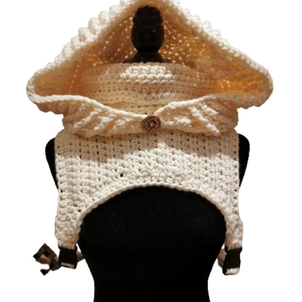 Matrixx Hood, Crochet Matrixx Cowl, TikTok Viral Matrixx Cowl, Hooded Cowl - Picture 11 of 15